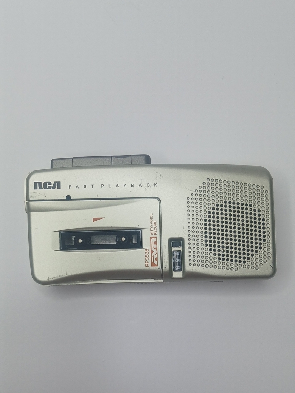 The RCA RP3538 Micro Cassette Recorder